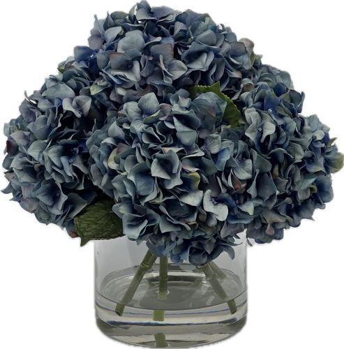Blue Silk Hydrangea